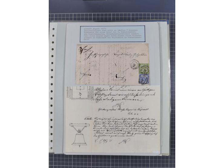 1800/1970 (ca.), HEIMATGESCHICHTE BADENS, umfangreiche Materialsammlung, teils ausstellungsmäßig aufgezogen, mit einigen hund