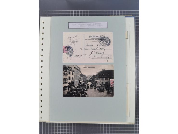 1800/1970 (ca.), HEIMATGESCHICHTE BADENS, umfangreiche Materialsammlung, teils ausstellungsmäßig aufgezogen, mit einigen hund