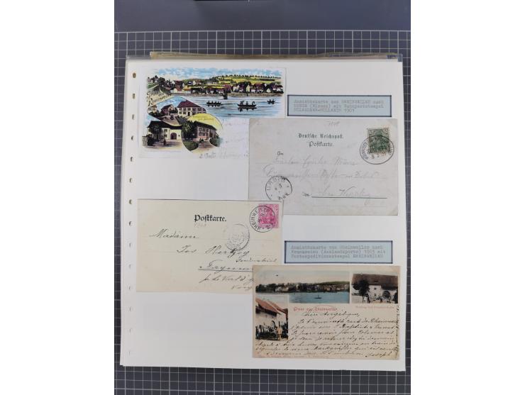 1800/1970 (ca.), HEIMATGESCHICHTE BADENS, umfangreiche Materialsammlung, teils ausstellungsmäßig aufgezogen, mit einigen hund