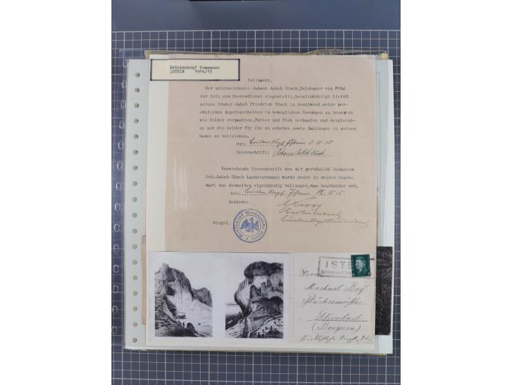 1800/1970 (ca.), HEIMATGESCHICHTE BADENS, umfangreiche Materialsammlung, teils ausstellungsmäßig aufgezogen, mit einigen hund