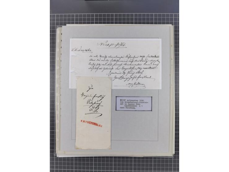 1800/1970 (ca.), HEIMATGESCHICHTE BADENS, umfangreiche Materialsammlung, teils ausstellungsmäßig aufgezogen, mit einigen hund