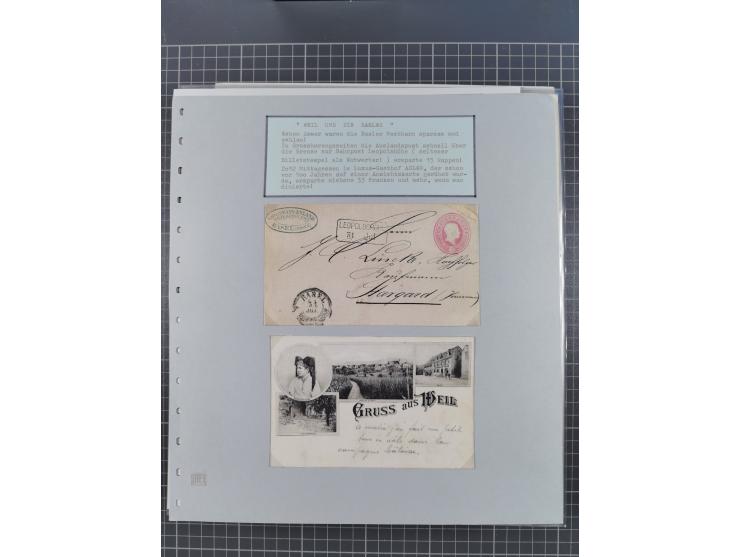 1800/1970 (ca.), HEIMATGESCHICHTE BADENS, umfangreiche Materialsammlung, teils ausstellungsmäßig aufgezogen, mit einigen hund