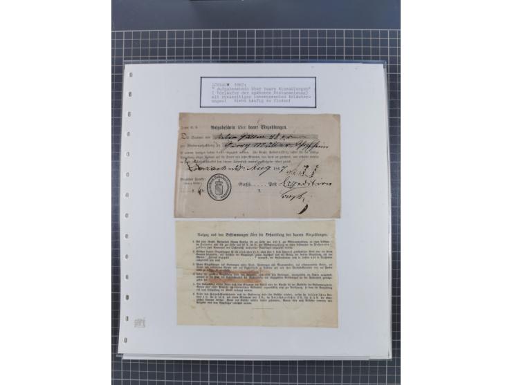 1800/1970 (ca.), HEIMATGESCHICHTE BADENS, umfangreiche Materialsammlung, teils ausstellungsmäßig aufgezogen, mit einigen hund