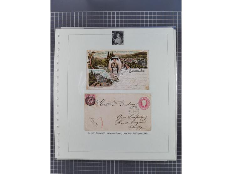 1800/1970 (ca.), HEIMATGESCHICHTE BADENS, umfangreiche Materialsammlung, teils ausstellungsmäßig aufgezogen, mit einigen hund