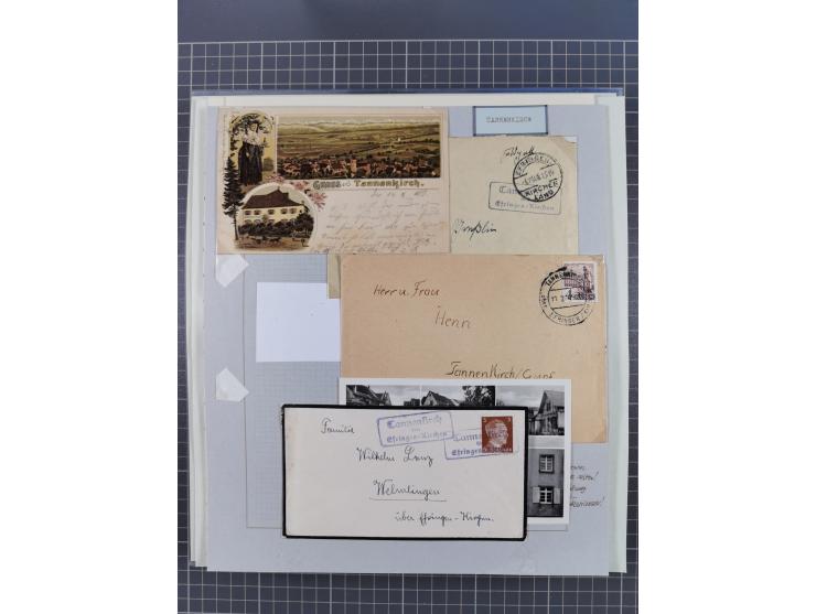 1800/1970 (ca.), HEIMATGESCHICHTE BADENS, umfangreiche Materialsammlung, teils ausstellungsmäßig aufgezogen, mit einigen hund