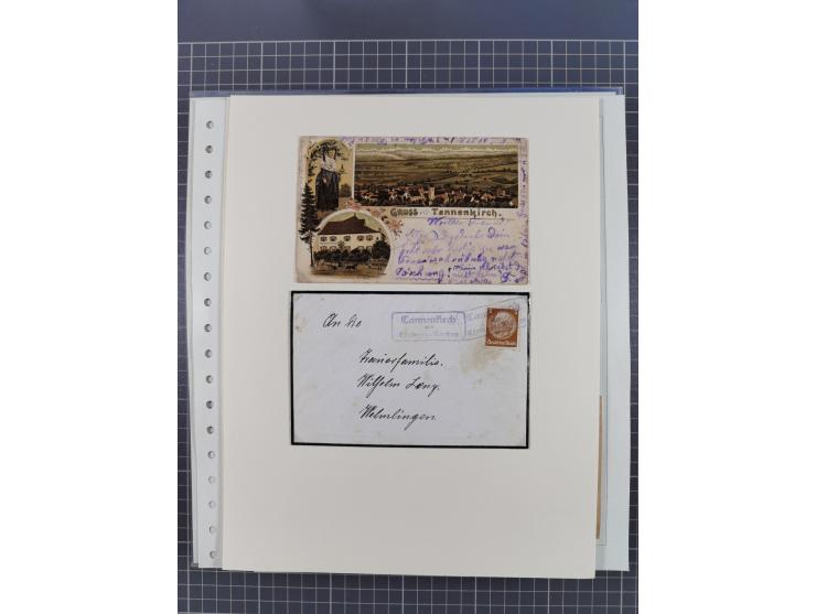 1800/1970 (ca.), HEIMATGESCHICHTE BADENS, umfangreiche Materialsammlung, teils ausstellungsmäßig aufgezogen, mit einigen hund