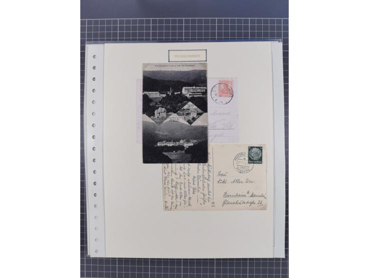 1800/1970 (ca.), HEIMATGESCHICHTE BADENS, umfangreiche Materialsammlung, teils ausstellungsmäßig aufgezogen, mit einigen hund