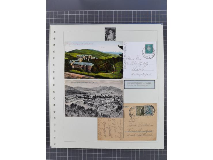 1800/1970 (ca.), HEIMATGESCHICHTE BADENS, umfangreiche Materialsammlung, teils ausstellungsmäßig aufgezogen, mit einigen hund