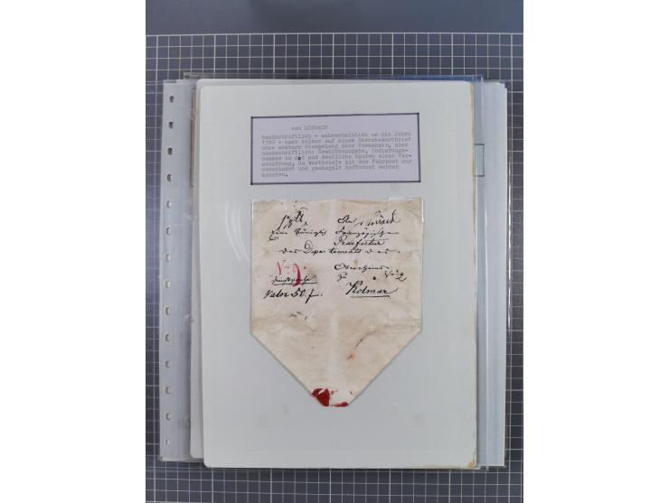 1800/1970 (ca.), HEIMATGESCHICHTE BADENS, umfangreiche Materialsammlung, teils ausstellungsmäßig aufgezogen, mit einigen hund