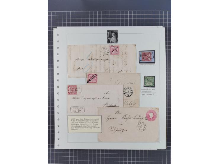 1800/1970 (ca.), HEIMATGESCHICHTE BADENS, umfangreiche Materialsammlung, teils ausstellungsmäßig aufgezogen, mit einigen hund