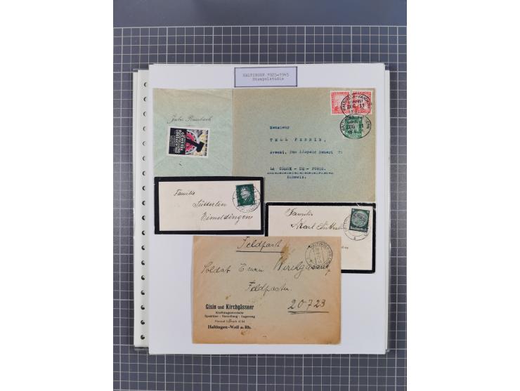 1800/1970 (ca.), HEIMATGESCHICHTE BADENS, umfangreiche Materialsammlung, teils ausstellungsmäßig aufgezogen, mit einigen hund