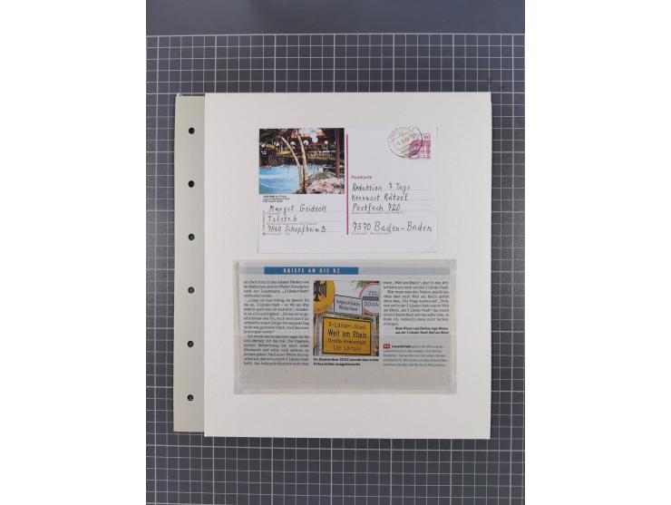 1800/1970 (ca.), HEIMATGESCHICHTE BADENS, umfangreiche Materialsammlung, teils ausstellungsmäßig aufgezogen, mit einigen hund