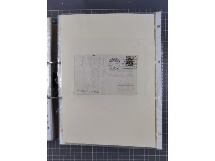 1756/1993 (ca.), reichhaltige Heimatsammlung “KLAGENFURT” mit über 650 Briefen und Karten, ab Vorphilatelie, dabei auch Posts