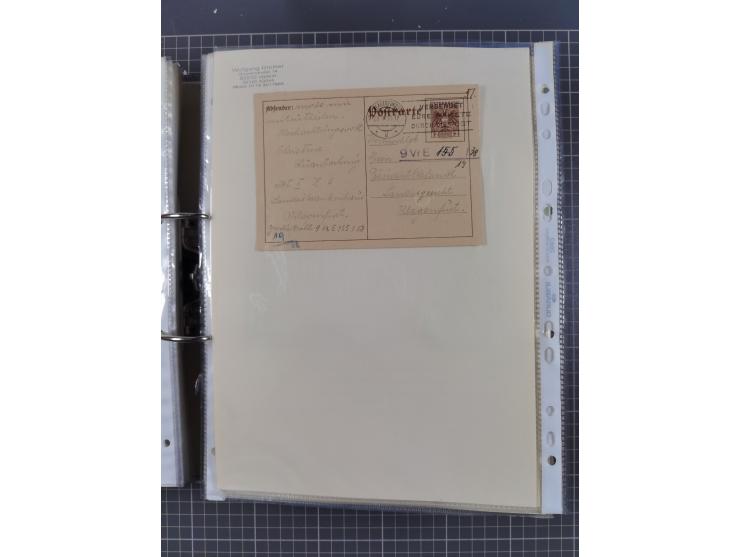 1756/1993 (ca.), reichhaltige Heimatsammlung “KLAGENFURT” mit über 650 Briefen und Karten, ab Vorphilatelie, dabei auch Posts