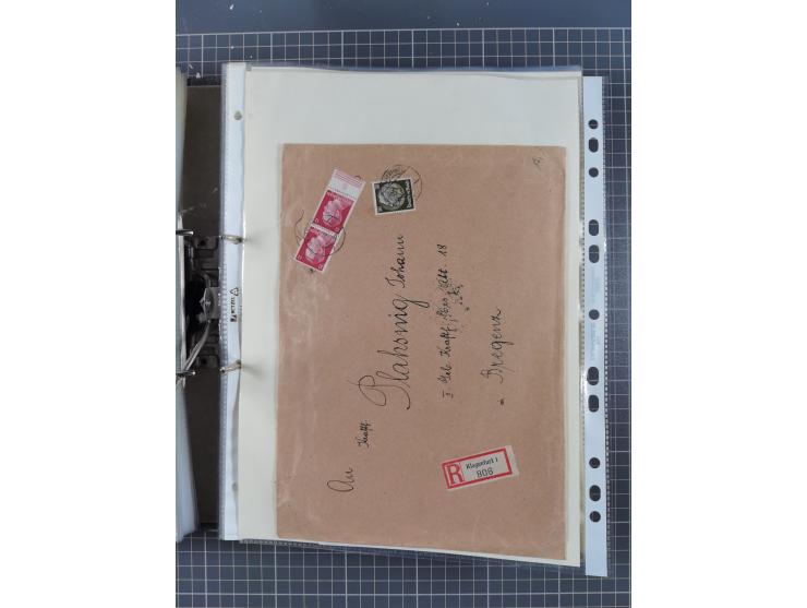 1756/1993 (ca.), reichhaltige Heimatsammlung “KLAGENFURT” mit über 650 Briefen und Karten, ab Vorphilatelie, dabei auch Posts