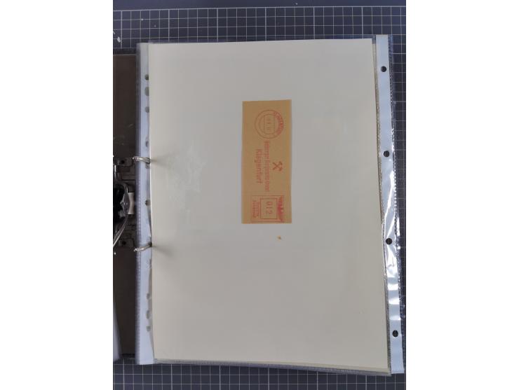 1756/1993 (ca.), reichhaltige Heimatsammlung “KLAGENFURT” mit über 650 Briefen und Karten, ab Vorphilatelie, dabei auch Posts