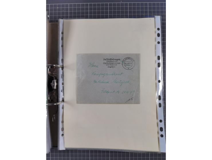 1756/1993 (ca.), reichhaltige Heimatsammlung “KLAGENFURT” mit über 650 Briefen und Karten, ab Vorphilatelie, dabei auch Posts