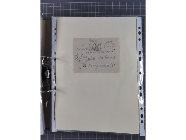 1756/1993 (ca.), reichhaltige Heimatsammlung “KLAGENFURT” mit über 650 Briefen und Karten, ab Vorphilatelie, dabei auch Posts