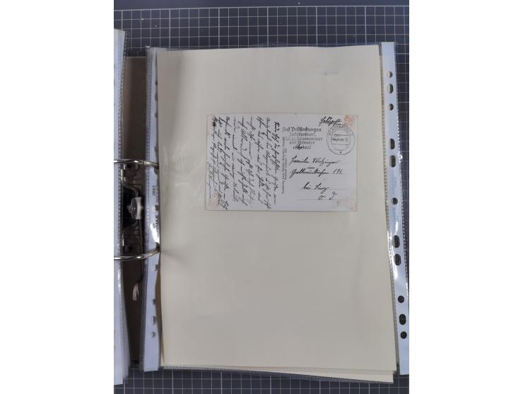 1756/1993 (ca.), reichhaltige Heimatsammlung “KLAGENFURT” mit über 650 Briefen und Karten, ab Vorphilatelie, dabei auch Posts