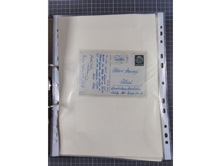 1756/1993 (ca.), reichhaltige Heimatsammlung “KLAGENFURT” mit über 650 Briefen und Karten, ab Vorphilatelie, dabei auch Posts