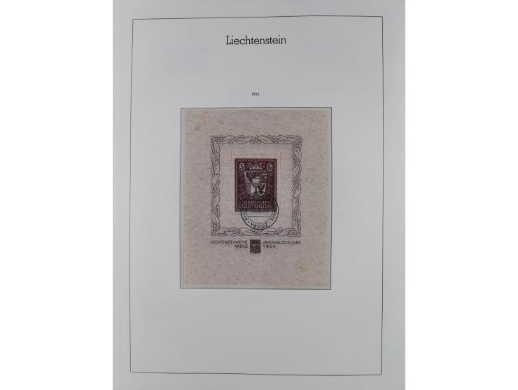 1912/85, Sammlung in gestempelter Erhaltung auf Leuchtturm Vordruckblättern ab 1-3, dabei Mi.3ya, 53-60, 72-77, 82-89, 94-107