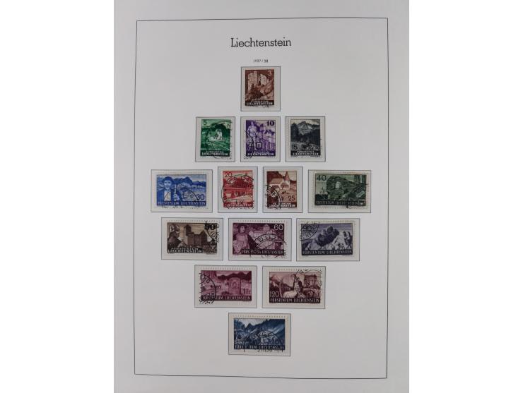 1912/85, Sammlung in gestempelter Erhaltung auf Leuchtturm Vordruckblättern ab 1-3, dabei Mi.3ya, 53-60, 72-77, 82-89, 94-107