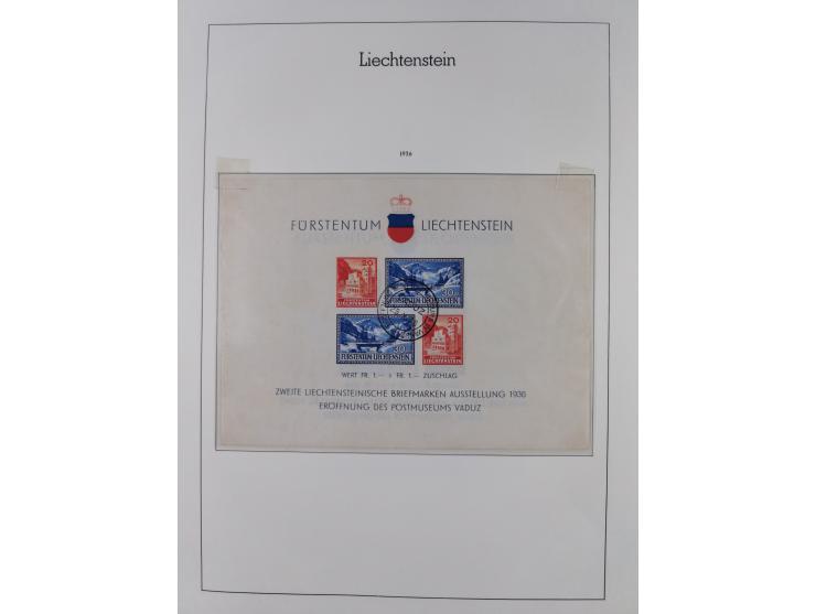 1912/85, Sammlung in gestempelter Erhaltung auf Leuchtturm Vordruckblättern ab 1-3, dabei Mi.3ya, 53-60, 72-77, 82-89, 94-107