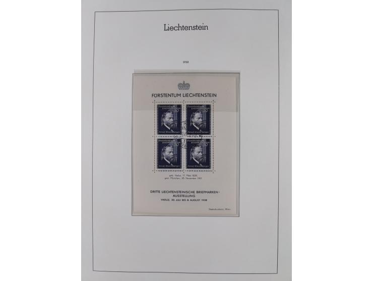 1912/85, Sammlung in gestempelter Erhaltung auf Leuchtturm Vordruckblättern ab 1-3, dabei Mi.3ya, 53-60, 72-77, 82-89, 94-107