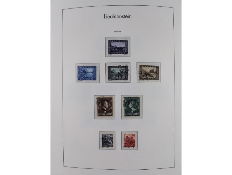 1912/85, Sammlung in gestempelter Erhaltung auf Leuchtturm Vordruckblättern ab 1-3, dabei Mi.3ya, 53-60, 72-77, 82-89, 94-107