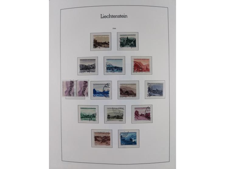 1912/85, Sammlung in gestempelter Erhaltung auf Leuchtturm Vordruckblättern ab 1-3, dabei Mi.3ya, 53-60, 72-77, 82-89, 94-107