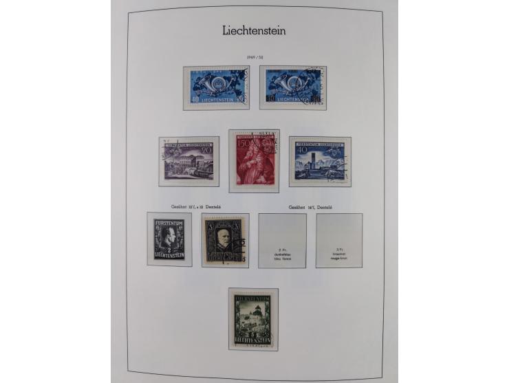 1912/85, Sammlung in gestempelter Erhaltung auf Leuchtturm Vordruckblättern ab 1-3, dabei Mi.3ya, 53-60, 72-77, 82-89, 94-107