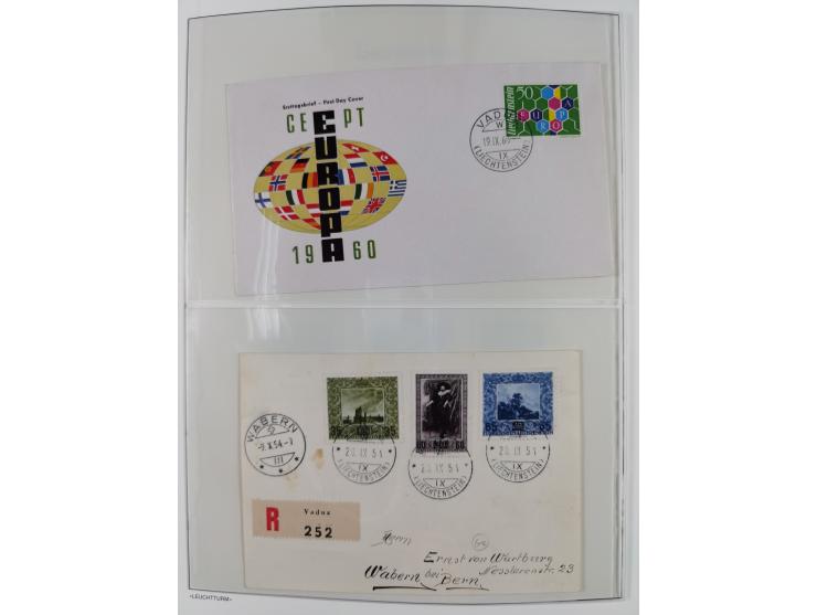 1912/85, Sammlung in gestempelter Erhaltung auf Leuchtturm Vordruckblättern ab 1-3, dabei Mi.3ya, 53-60, 72-77, 82-89, 94-107