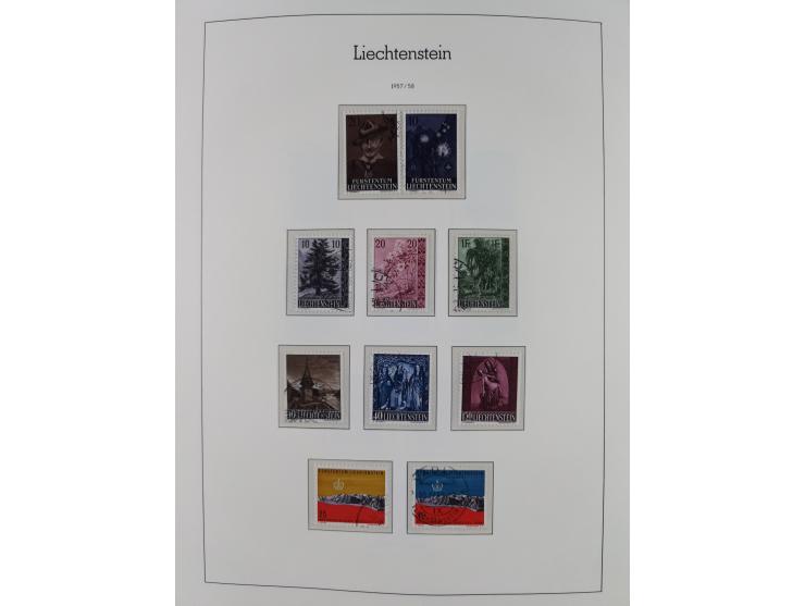 1912/85, Sammlung in gestempelter Erhaltung auf Leuchtturm Vordruckblättern ab 1-3, dabei Mi.3ya, 53-60, 72-77, 82-89, 94-107