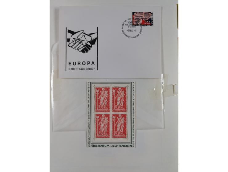 1912/85, Sammlung in gestempelter Erhaltung auf Leuchtturm Vordruckblättern ab 1-3, dabei Mi.3ya, 53-60, 72-77, 82-89, 94-107