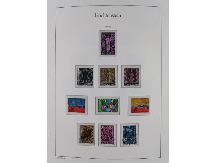 1912/85, Sammlung in gestempelter Erhaltung auf Leuchtturm Vordruckblättern ab 1-3, dabei Mi.3ya, 53-60, 72-77, 82-89, 94-107