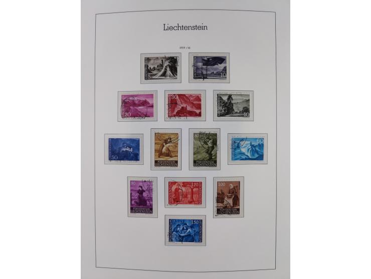 1912/85, Sammlung in gestempelter Erhaltung auf Leuchtturm Vordruckblättern ab 1-3, dabei Mi.3ya, 53-60, 72-77, 82-89, 94-107