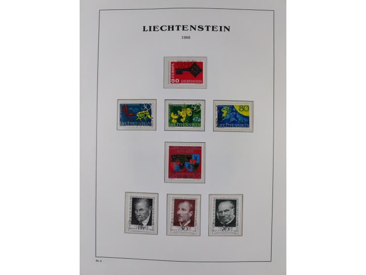 1912/85, Sammlung in gestempelter Erhaltung auf Leuchtturm Vordruckblättern ab 1-3, dabei Mi.3ya, 53-60, 72-77, 82-89, 94-107