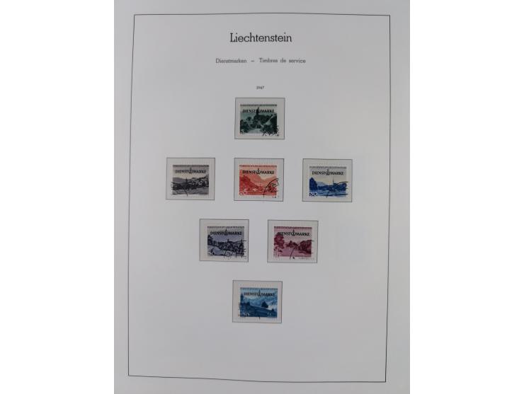 1912/85, Sammlung in gestempelter Erhaltung auf Leuchtturm Vordruckblättern ab 1-3, dabei Mi.3ya, 53-60, 72-77, 82-89, 94-107