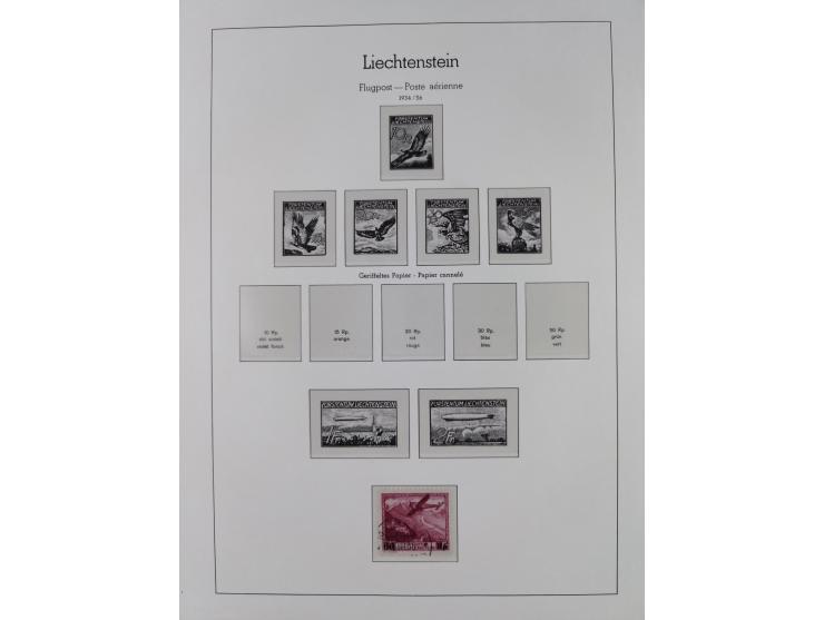 1912/85, Sammlung in gestempelter Erhaltung auf Leuchtturm Vordruckblättern ab 1-3, dabei Mi.3ya, 53-60, 72-77, 82-89, 94-107