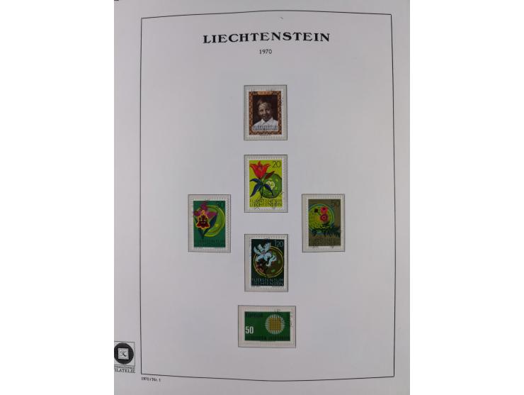 1912/85, Sammlung in gestempelter Erhaltung auf Leuchtturm Vordruckblättern ab 1-3, dabei Mi.3ya, 53-60, 72-77, 82-89, 94-107