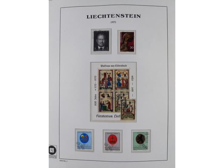 1912/85, Sammlung in gestempelter Erhaltung auf Leuchtturm Vordruckblättern ab 1-3, dabei Mi.3ya, 53-60, 72-77, 82-89, 94-107