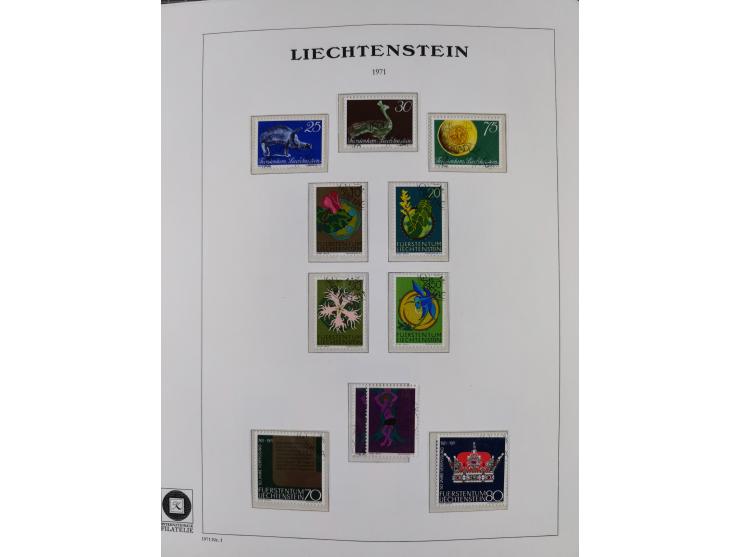 1912/85, Sammlung in gestempelter Erhaltung auf Leuchtturm Vordruckblättern ab 1-3, dabei Mi.3ya, 53-60, 72-77, 82-89, 94-107