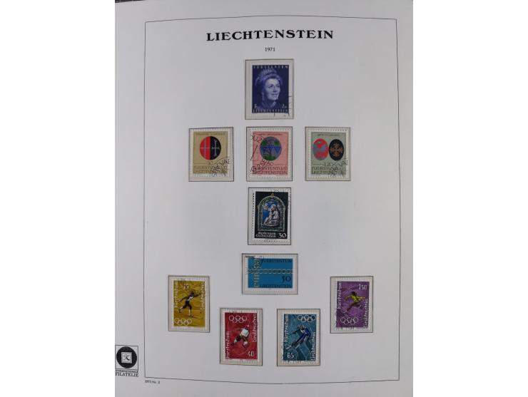 1912/85, Sammlung in gestempelter Erhaltung auf Leuchtturm Vordruckblättern ab 1-3, dabei Mi.3ya, 53-60, 72-77, 82-89, 94-107
