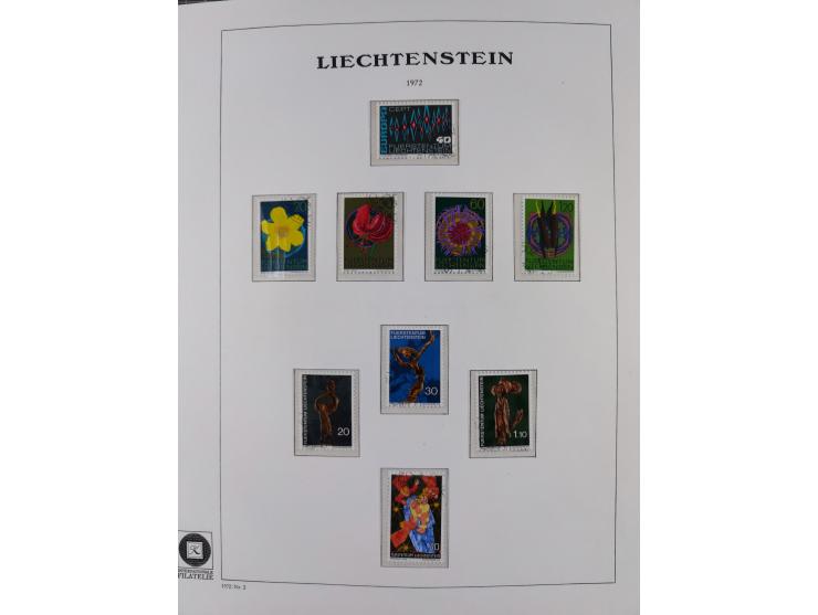 1912/85, Sammlung in gestempelter Erhaltung auf Leuchtturm Vordruckblättern ab 1-3, dabei Mi.3ya, 53-60, 72-77, 82-89, 94-107