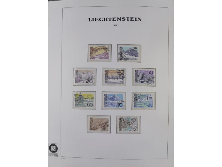 1912/85, Sammlung in gestempelter Erhaltung auf Leuchtturm Vordruckblättern ab 1-3, dabei Mi.3ya, 53-60, 72-77, 82-89, 94-107