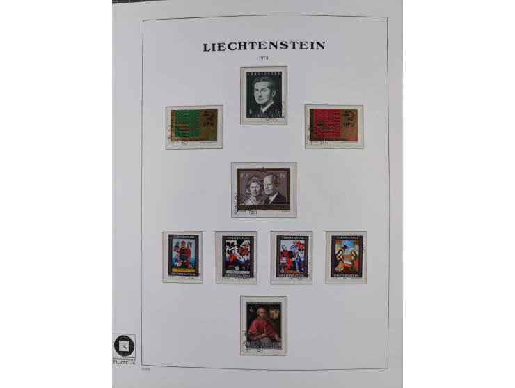 1912/85, Sammlung in gestempelter Erhaltung auf Leuchtturm Vordruckblättern ab 1-3, dabei Mi.3ya, 53-60, 72-77, 82-89, 94-107