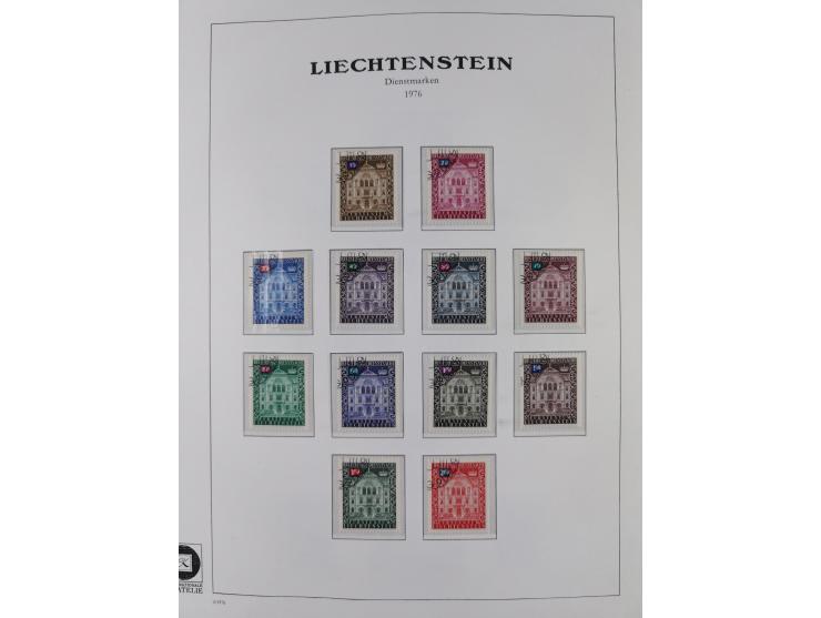 1912/85, Sammlung in gestempelter Erhaltung auf Leuchtturm Vordruckblättern ab 1-3, dabei Mi.3ya, 53-60, 72-77, 82-89, 94-107
