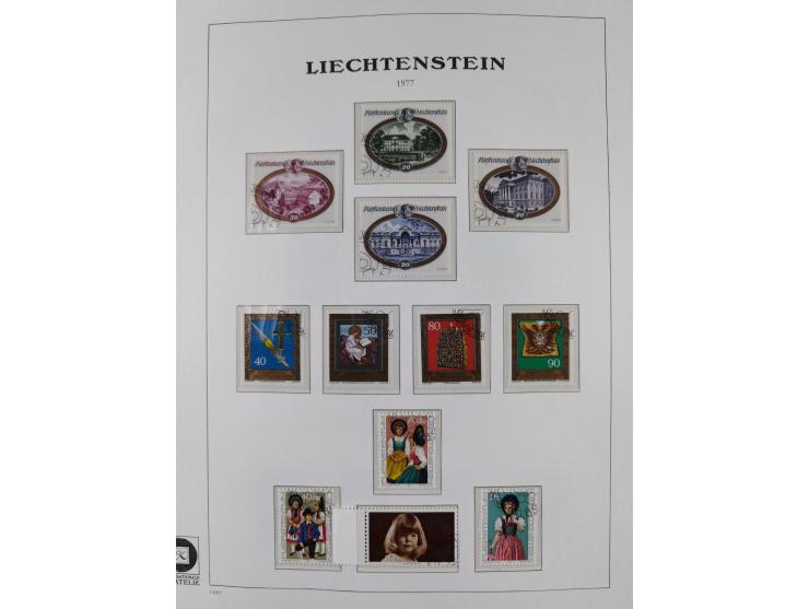 1912/85, Sammlung in gestempelter Erhaltung auf Leuchtturm Vordruckblättern ab 1-3, dabei Mi.3ya, 53-60, 72-77, 82-89, 94-107