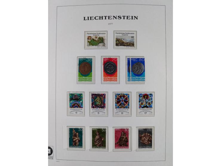 1912/85, Sammlung in gestempelter Erhaltung auf Leuchtturm Vordruckblättern ab 1-3, dabei Mi.3ya, 53-60, 72-77, 82-89, 94-107