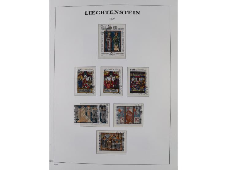 1912/85, Sammlung in gestempelter Erhaltung auf Leuchtturm Vordruckblättern ab 1-3, dabei Mi.3ya, 53-60, 72-77, 82-89, 94-107